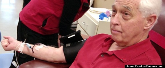 Ken Davies Blood Donation
