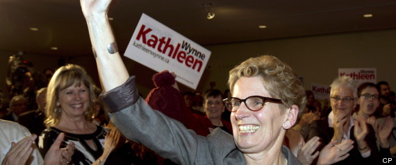 Ontario Liberal Delegates Kathleen Wynne