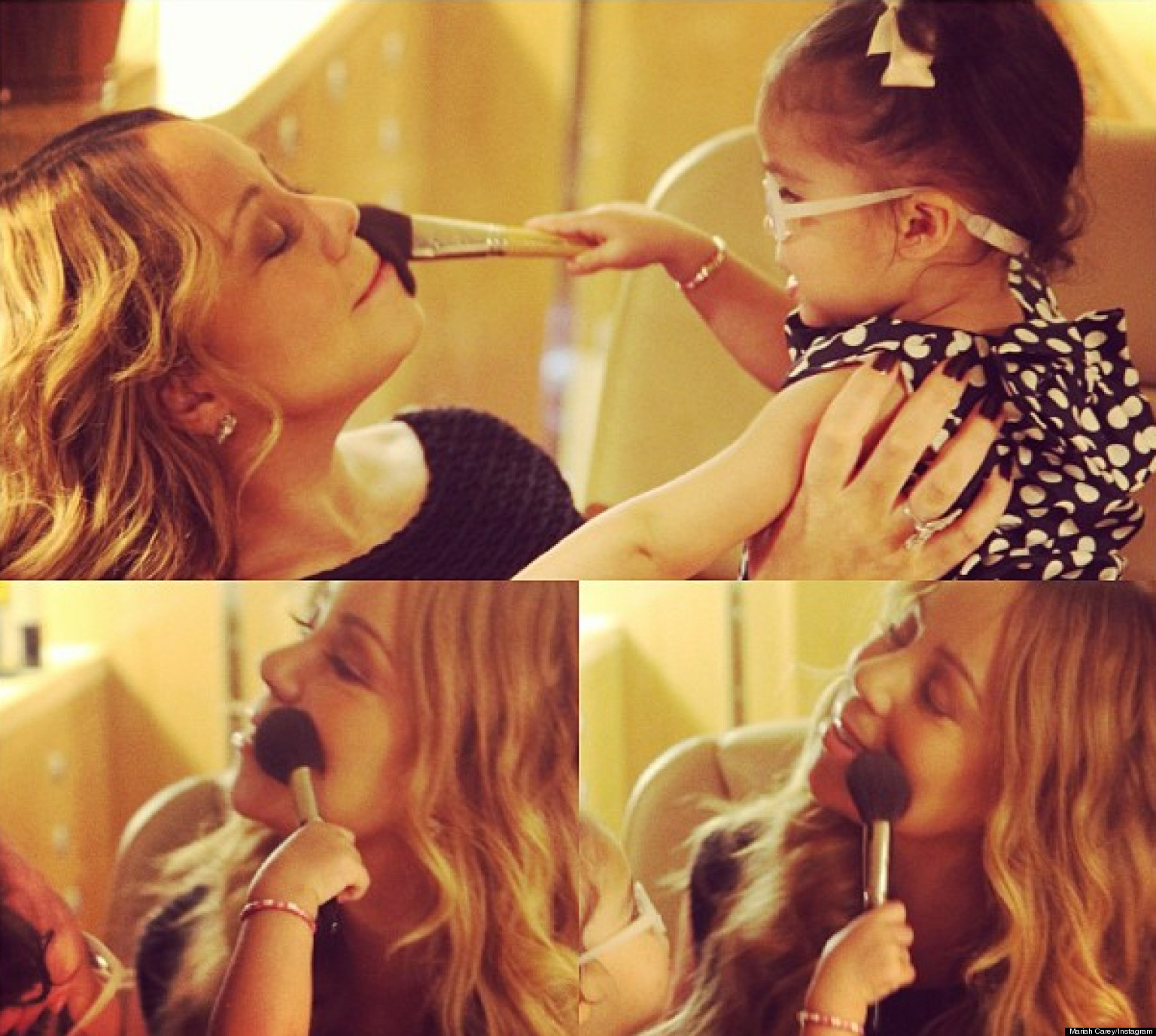 Mariah Carey's Adorable Makeup Artist (PHOTOS) HuffPost