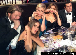 Así reaccionó Sofía Vergara por perder en los Golden Globes