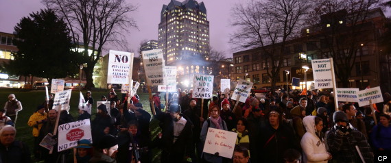 Northern Gateway Protest