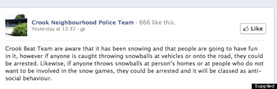 crook police