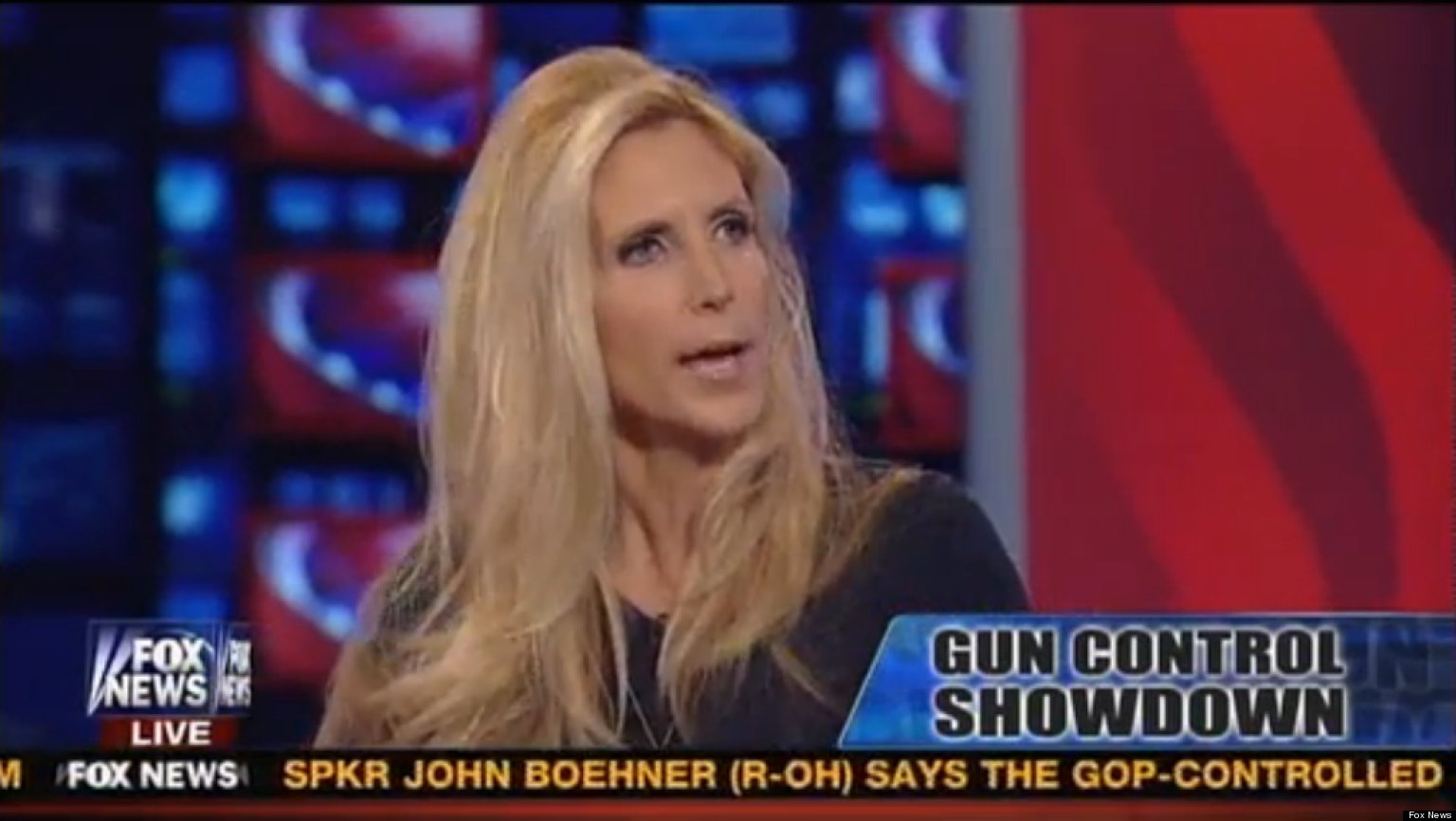 Ann Coulter Gun Crime Is Demographic Problem Huffpost 