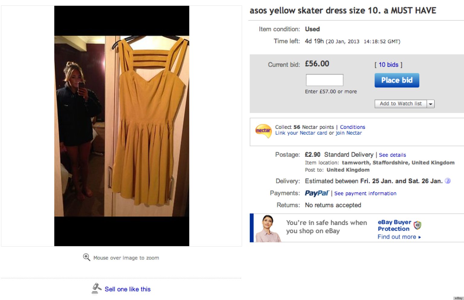 Woman Posts Naked Photo To Ebay Accidentally Nsfw Photos Huffpost