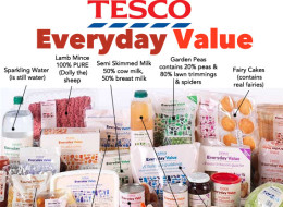 Revealed: What Goes Into Other Tesco Value Products
