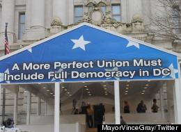 LOOK: D.C.'s 'Full Democracy' Message On Full Display