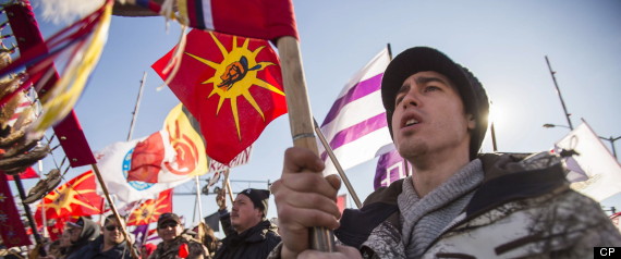 Idle No More Ambassador Bridge