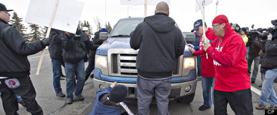 Idle No More Highway 2 Edmonton
