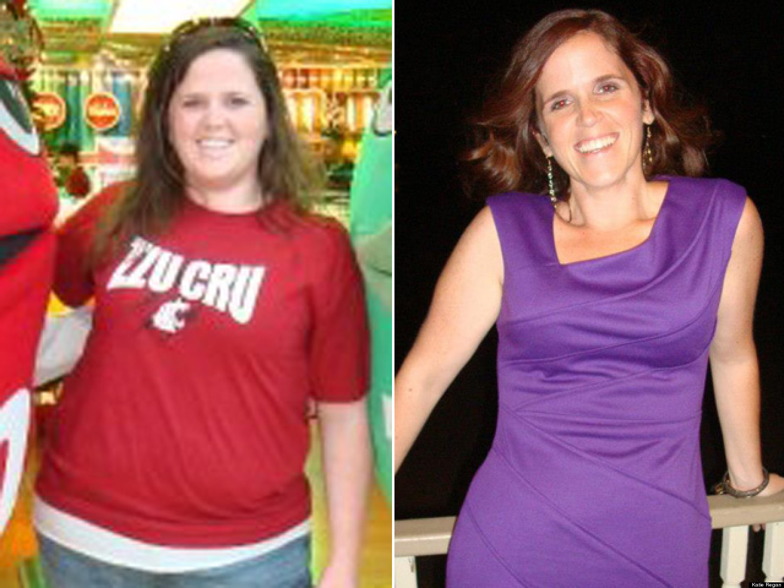 I Lost Weight Katie Regan Discovered A Love Of Group Fitness And Lost 80 Pounds Huffpost 