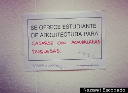 Una curiosa forma de protestar contra el paro juvenil