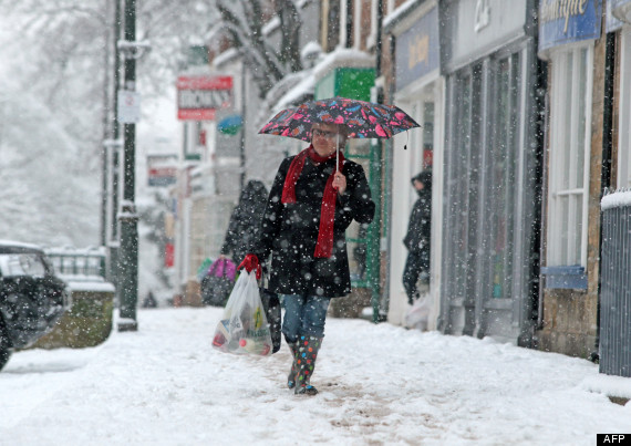 snow in britain
