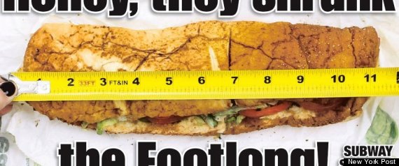 Subway Sandwich Scandale