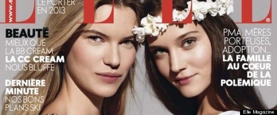 French Elle Magazine Gay Marriage