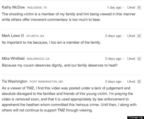 changeorg andre lowe murder tmz
