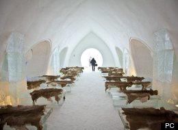 Inauguration de l'Hôtel de glace à Québec (PHOTOS)