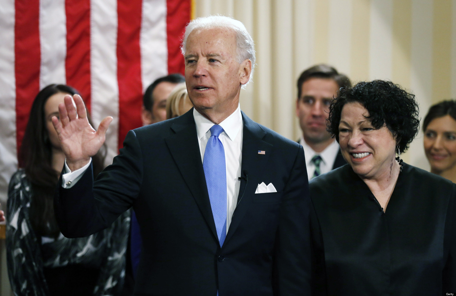 Biden Sworn In Vice President Takes Oath Of Office Huffpost 7103