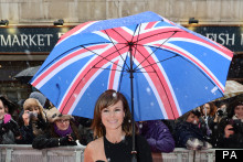 Amanda Holden and Alesha Dixon Brave The Snow In Risque Outfits For BGT Auditions