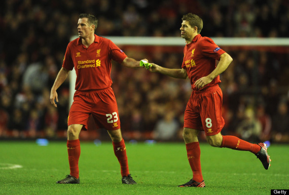steven gerrard jamie carragher