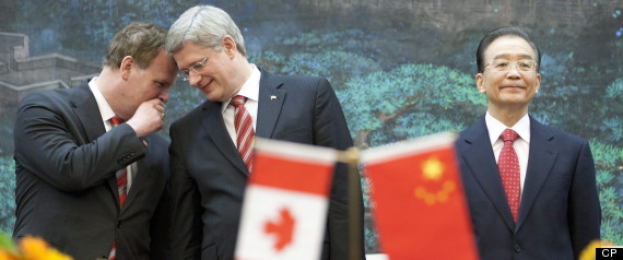 Stephen Harper China Trip Ceos
