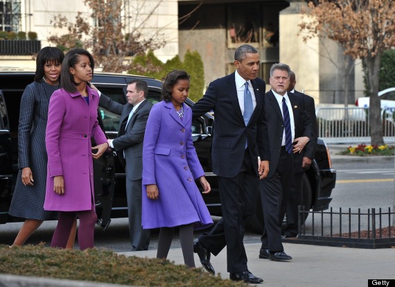 malia and sasha obama inauguration 2013