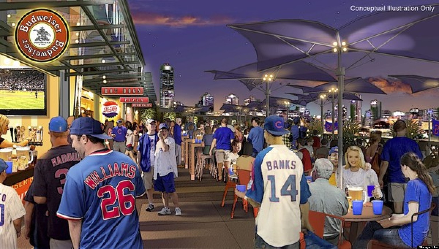 Wrigley Field Renovation Cubs Unveil 300 Million In Planned