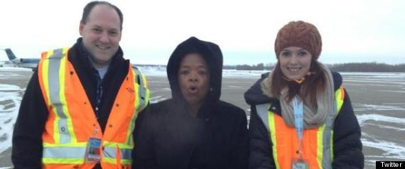 Oprah In Edmonton