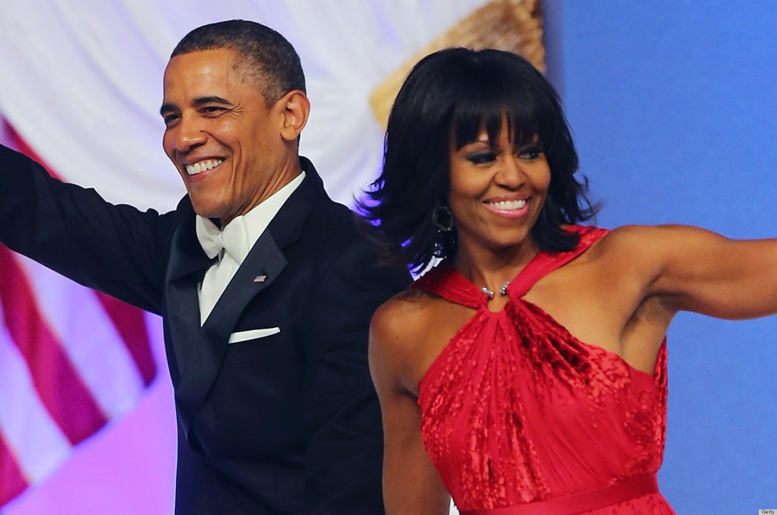 Michelle Obama Dress At The Inauguration Ball 2013: Jason Wu Red Gown! (PHOTOS)