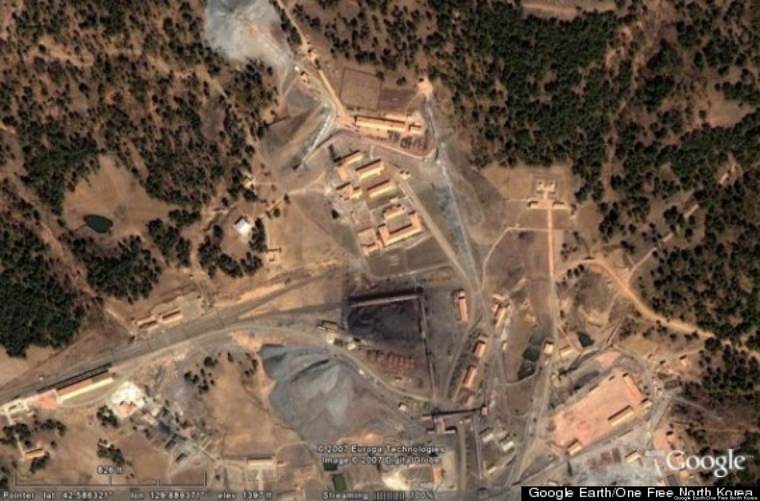 Google Earth Is Key To Revealing North Korea's Prison Camp System