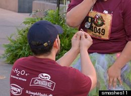 LOOK: Marriage Proposal Hilariously Photobombed