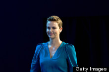 Back To Her Best? Charlize Theron Proves Pixie Crop Can Work At World Economic Forum