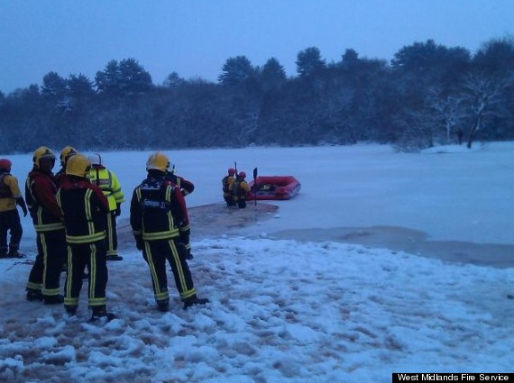 boy ice rescue
