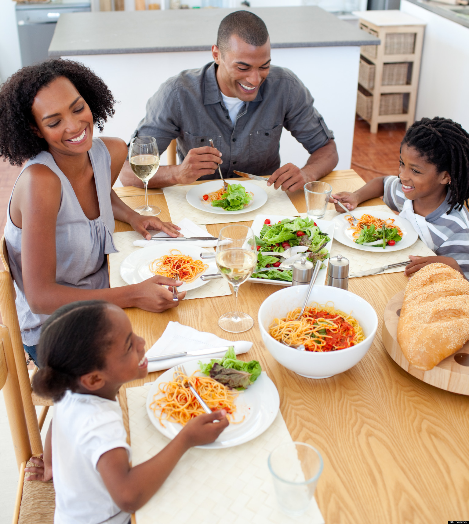 Family Mealtime: Most Families Eat Dinner Together Most Nights (STUDY