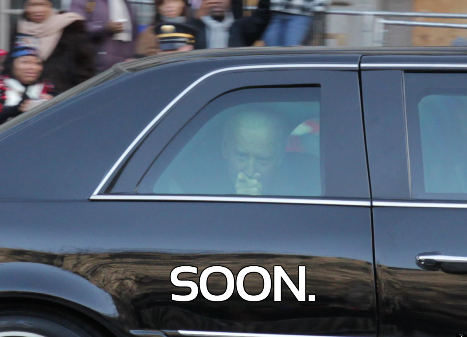 Joe Biden Joins 'Soon' Meme After Leaving Inauguration (PHOTO) | HuffPost
