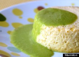 La recette du week-end: flans de poireaux et coulis vert