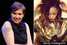 Rihanna Gets A Telling Off From Lena Dunham