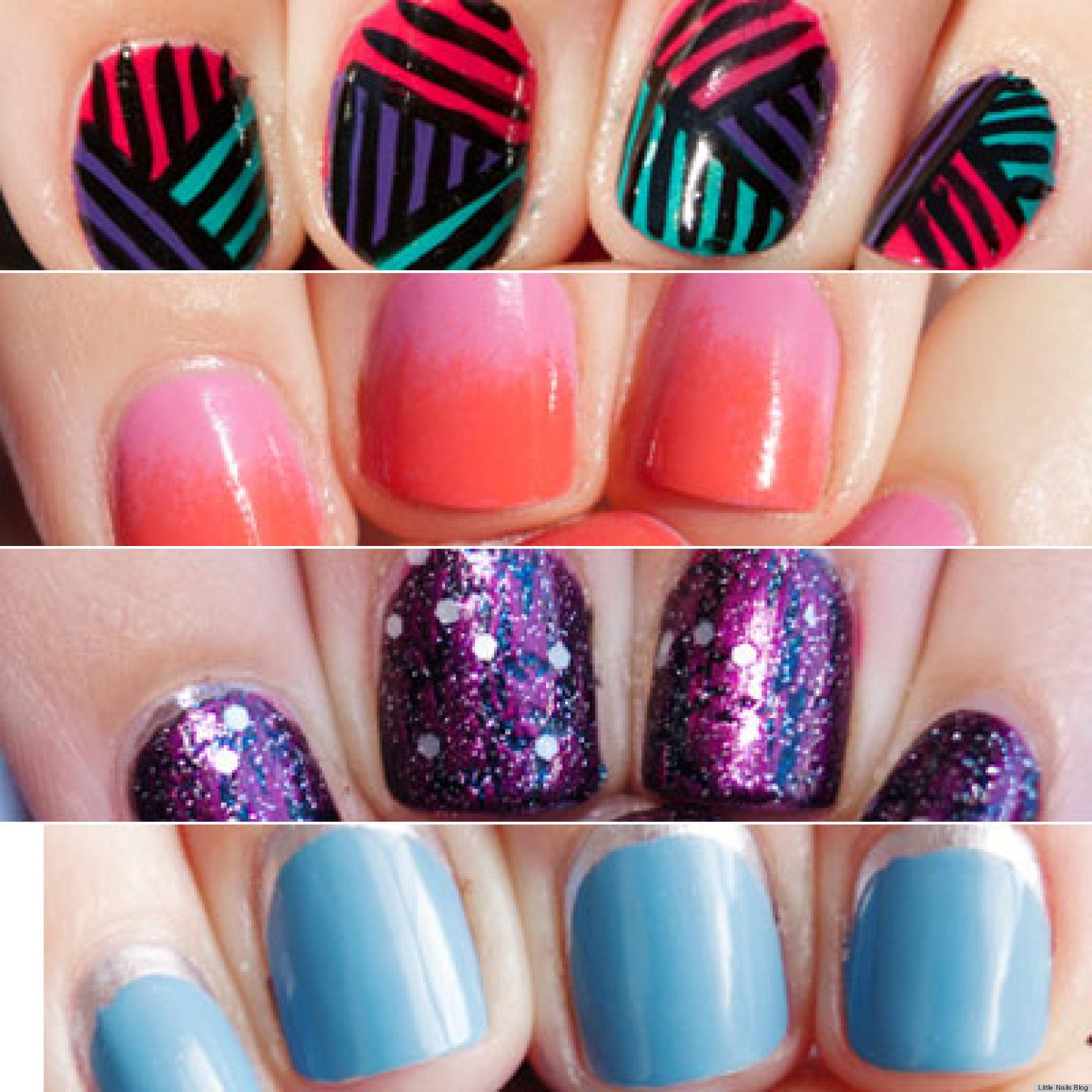 13 Nail Art Ideas For Teeny Tiny Fingertips (PHOTOS)