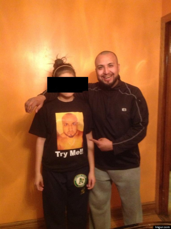 Dad Makes Daughter Wear Embarrassing Shirt To School For Breaking Curfew Photo Huffpost