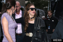 It's All Black And Bling For Lady Gaga's Little Monster Meet Up