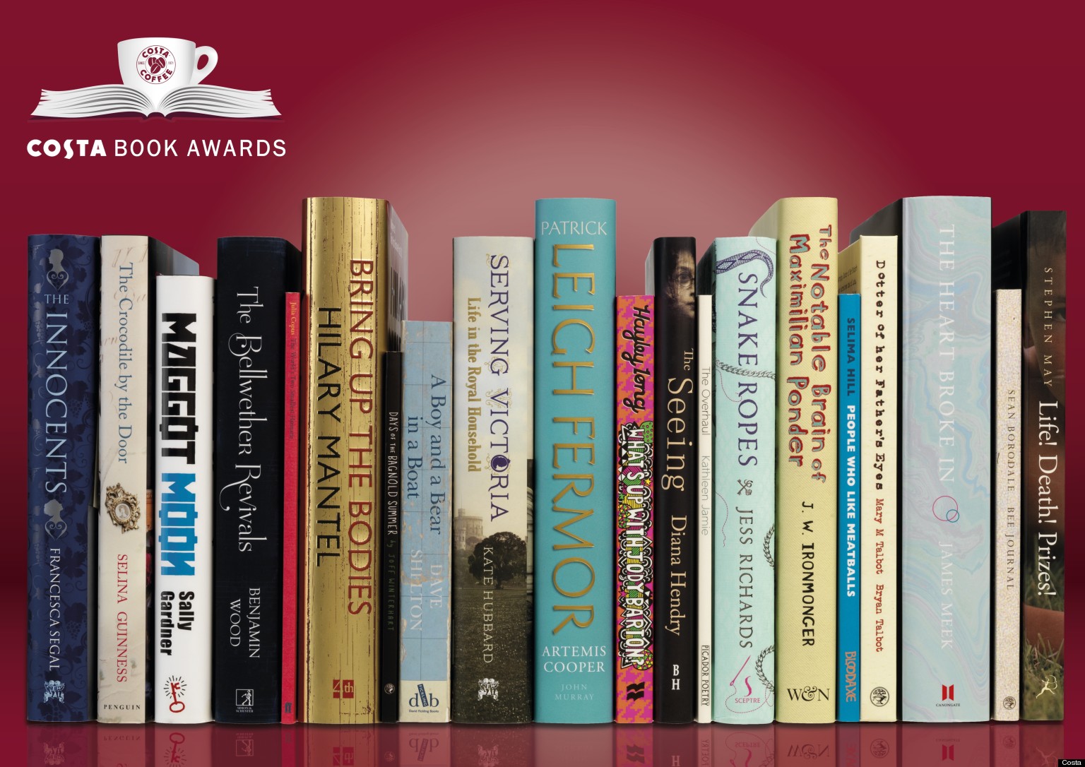 WIN All 20 Costa Book Award Shortlisted Titles HuffPost UK