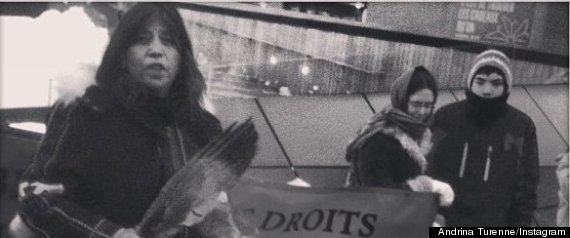 Idle No More Sunrise Ceremony