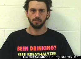 Man Arrested For DUI While Wearing Breathalyzer T-shirt