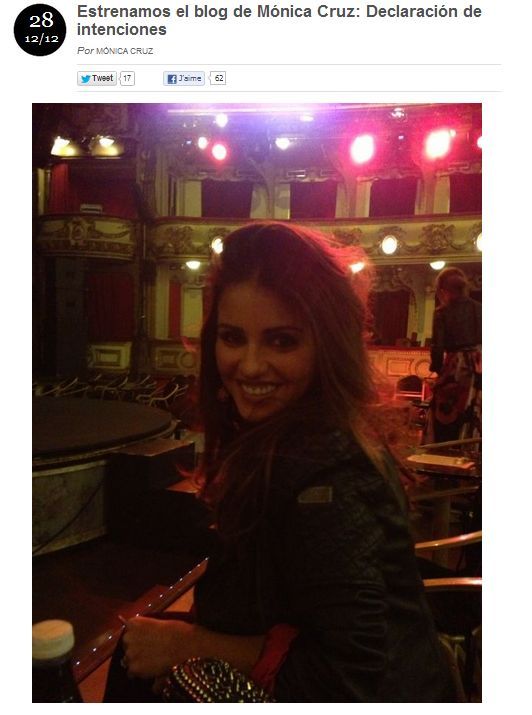 monica cruz blog
