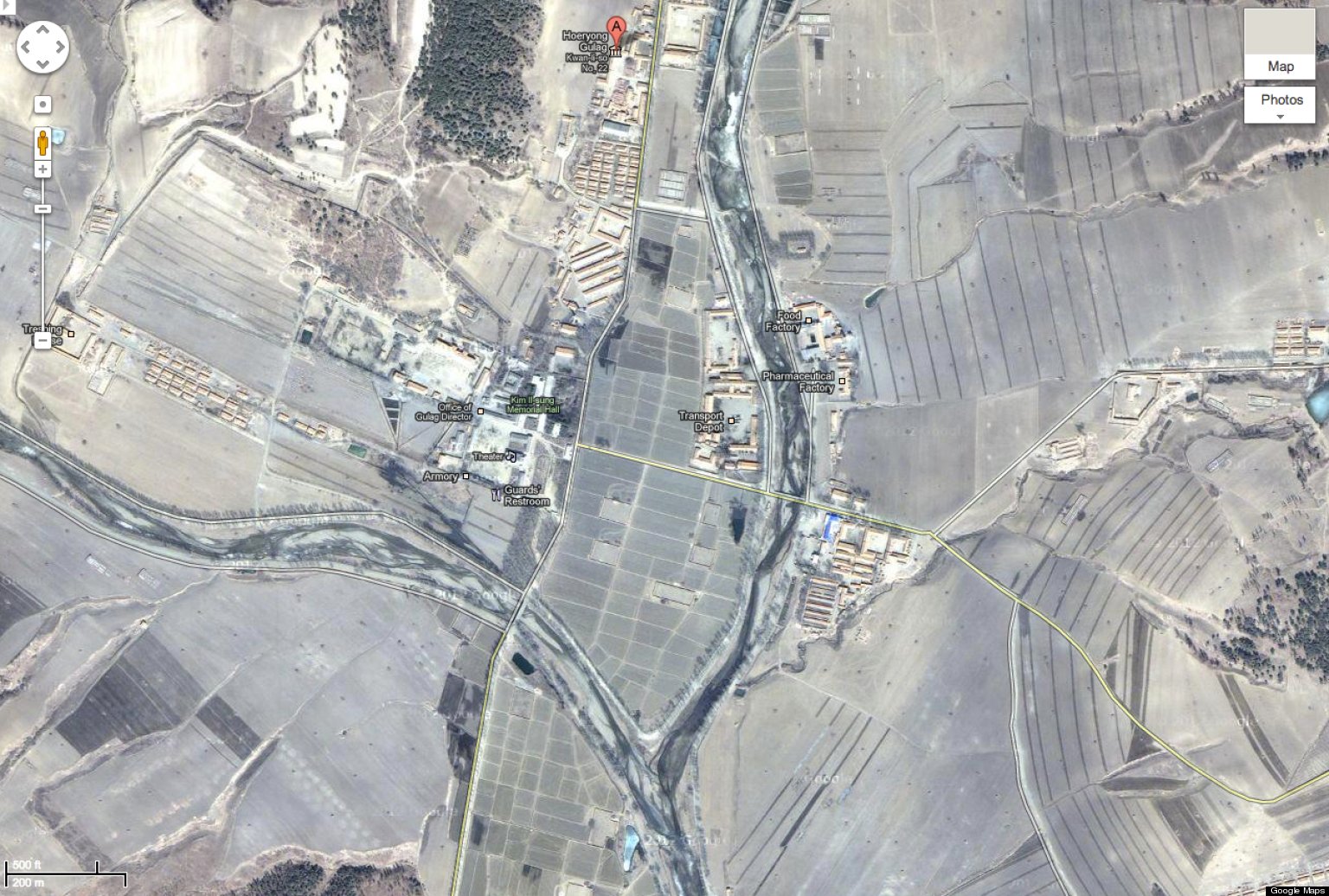 Google Maps North Korea Prison Camps Nuclear Complexes Pinpointed  Insexiezpix Web Porn