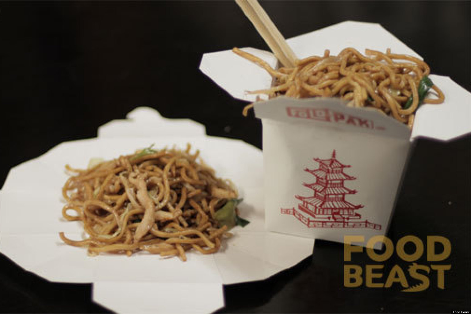 Apparently Chinese Food Takeout Boxes Unfold Into Plates Foodbeast