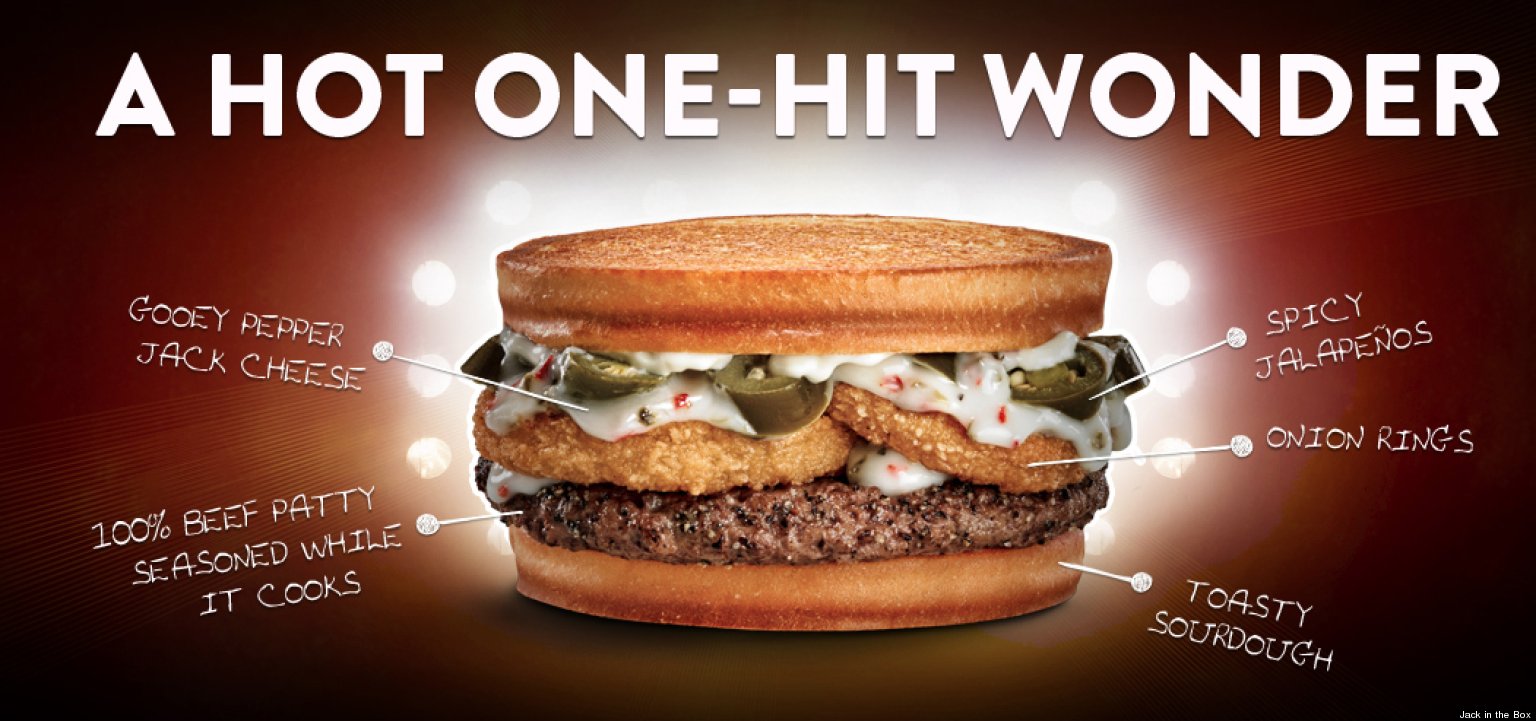 'Hot Mess' Burger, By Jack In The Box, Features Jumbo Beef Patty With