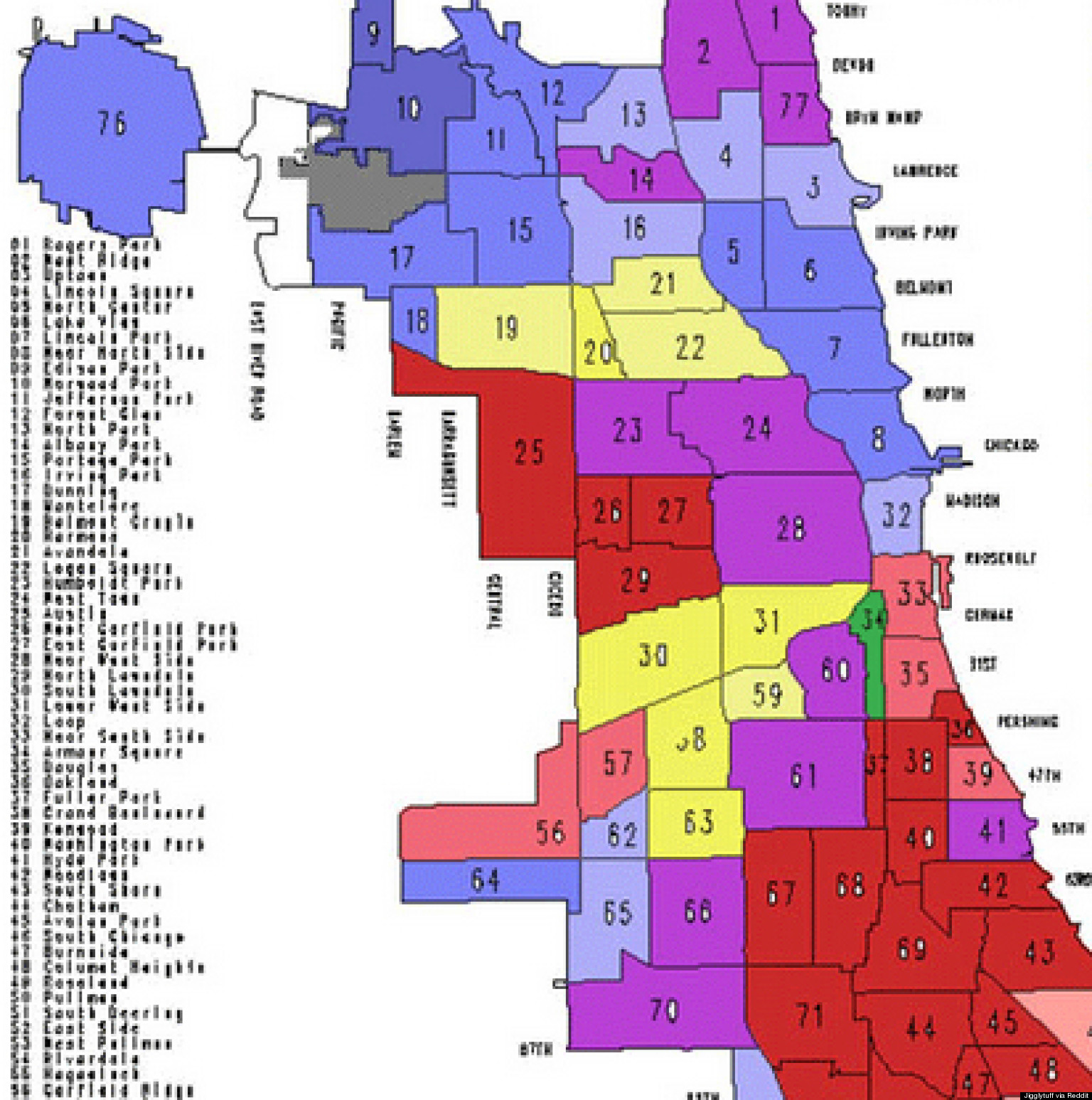 Chicago Population Density Map Calendar 2024