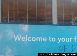 Did Spray Paint Make This Sign Better Or Just Funnier?