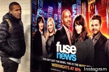 Fuse News: Alexa Chung & Matte Babel Share Some Pre-Show Snaps