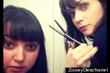 Zooey Deschanel Turns Hairdresser For Best Friend Sophia