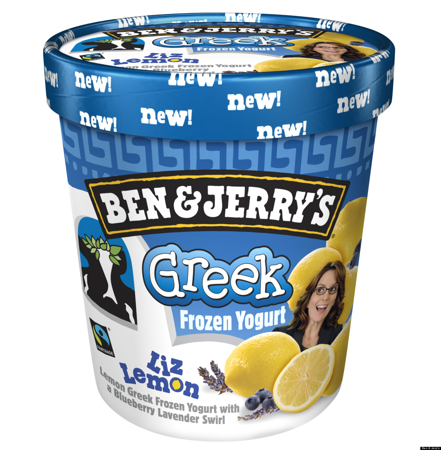 Liz Lemon Greek Frozen Yogurt Introduced By Ben And Jerry S Huffpost